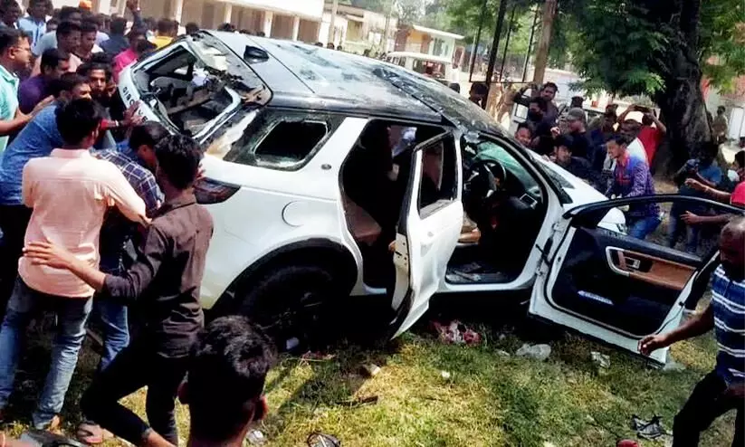 Suspended Odisha MLAs Car Runs Into Crowd, 22 Injured