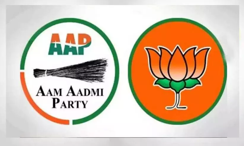 AAP v/x BJP