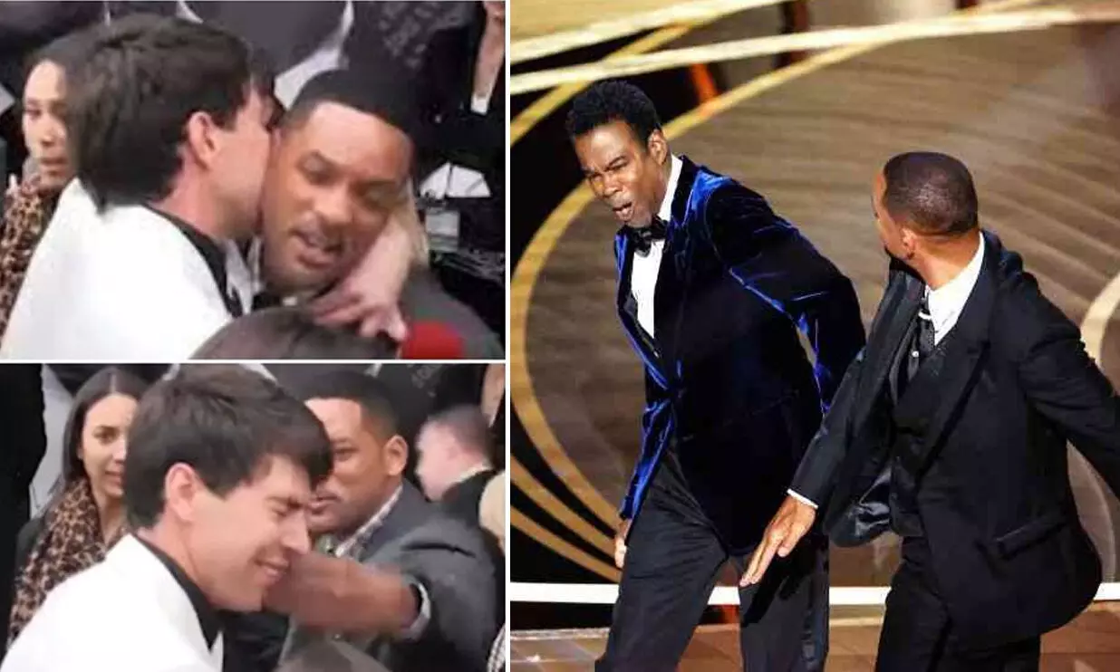 will smith slapping journalist