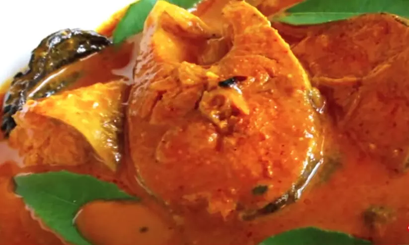 Thirutha Meen Curry, Grey Mullet Fish Curry