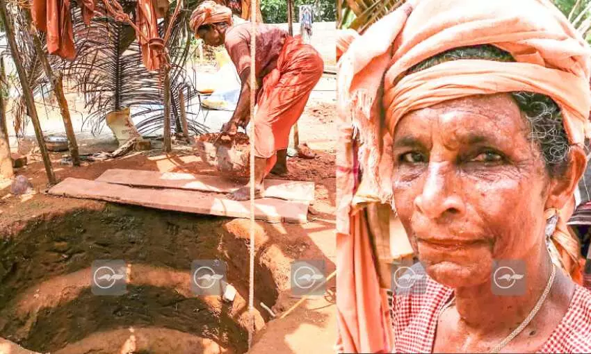 Kunjupennu, well digging