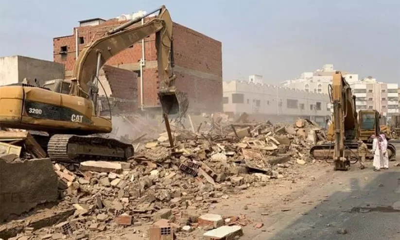 Jeddah Slum evacuation