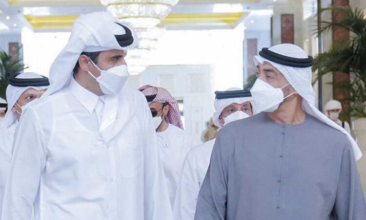 Emir Of Qatar Arrives In Abu Dhabi To Mourn Emirati Sheikh Mohamed Bin ...