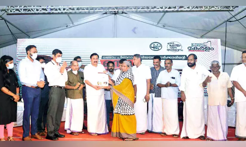 Aim to create a landless Kerala Minister K. Rajan