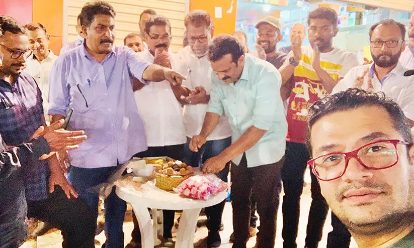 thrikkara election victory celebration