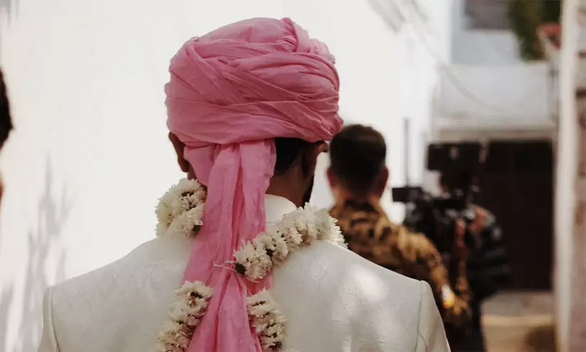 bearded groom