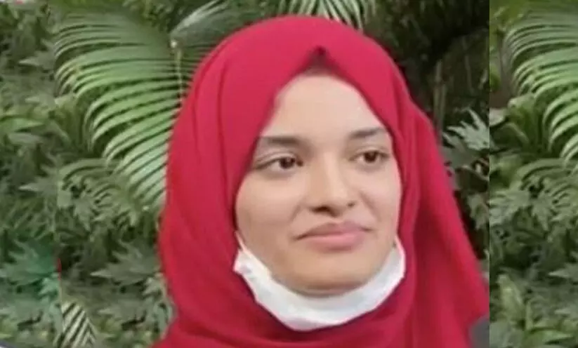 Hijabi girl bagged second rank
