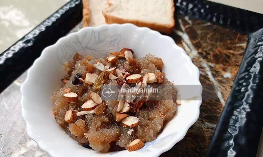 Bread halwa, halwa