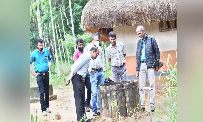 കേന്ദ്രസംഘം ജില്ലയില്‍ സന്ദര്‍ശനം നടത്തി