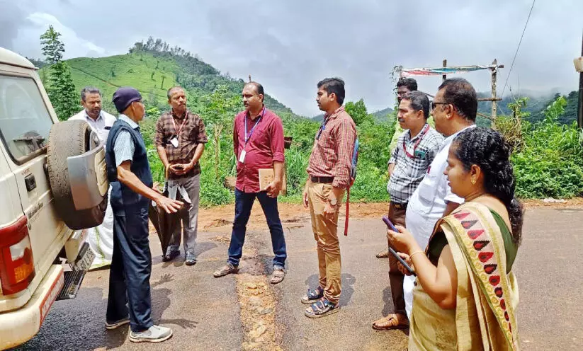 ഭൂചലനം: വിദഗ്ധ സംഘം സന്ദര്‍ശിച്ചു; ആ​ശ​ങ്ക​ വേണ്ടെന്ന്