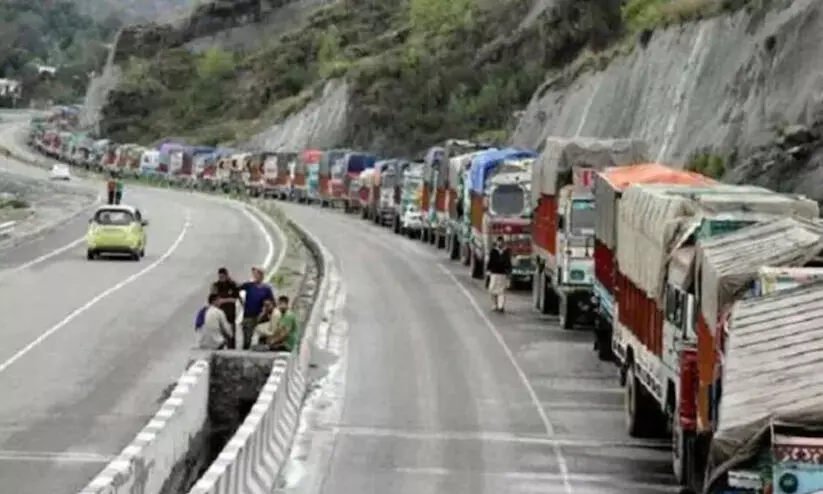 Jammu-Srinagar highway closed for traffic due to flash floods triggered by heavy rains