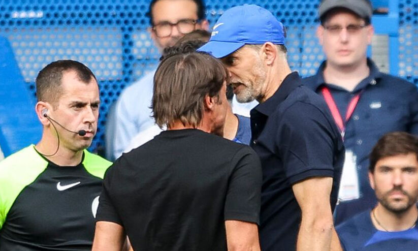 Chelsea-Tottenham coaches by the horns;  Match tied (2-2);  Video |  Chelsea 2-2 Tottenham: Antonio Conte celebrated in Thomas Tuchel’s face