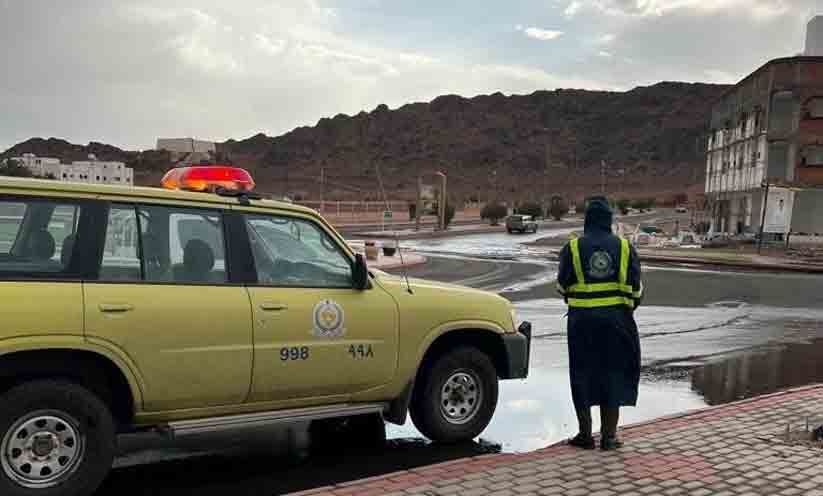 Prospect of heavy rain with thunder in Saudi Arabia from now to Sunday Torrential rain is envisioned in Saudi Arabia from Wednesday onwards