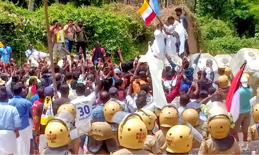 തുറമുഖ സമരം മൂന്നാം ദിനവും സംഘർഷഭരിതം