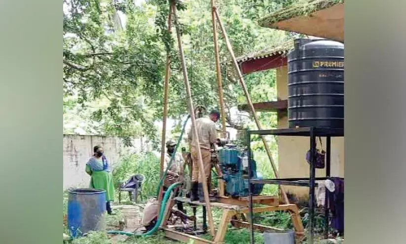 മിനി സിവിൽ സ്റ്റേഷനിലെ അനക്സ് കെട്ടിട നിർമാണം: മണ്ണുപരിശോധനക്ക് തുടക്കം