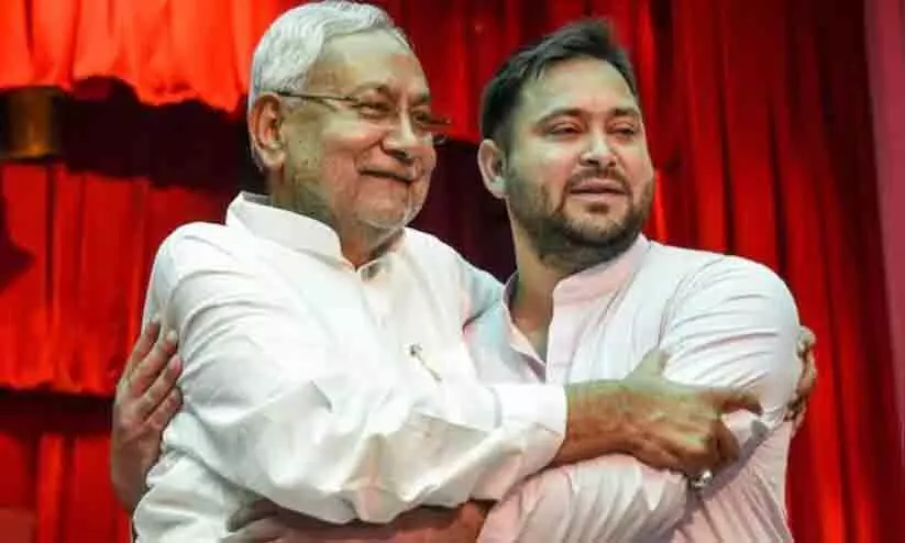 Nitish Kumar and Tejashwi Yadav