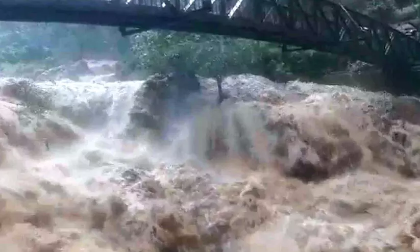 ഒലിപ്പുഴയിൽ വീണ്ടും മലവെള്ളപ്പാച്ചിൽ