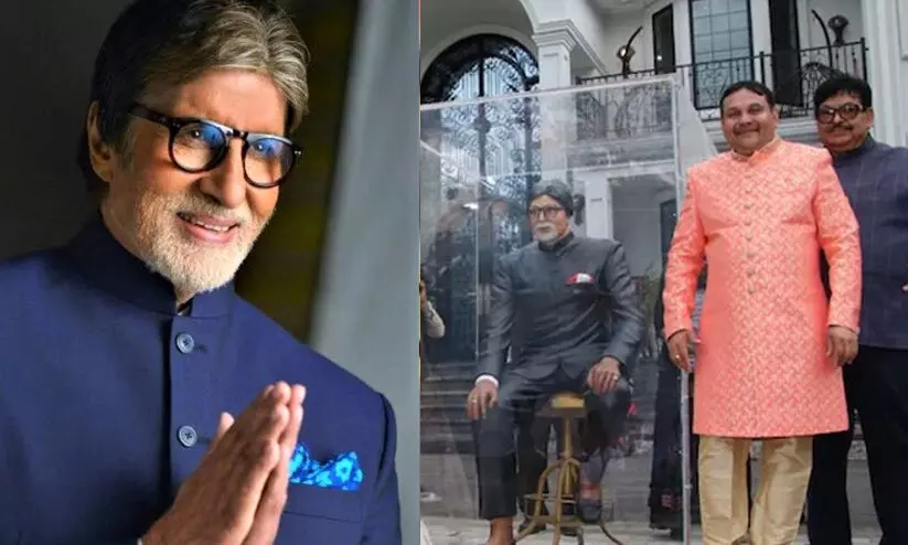 Indian-American Family Installs Amitabh Bachchan Statue At Home