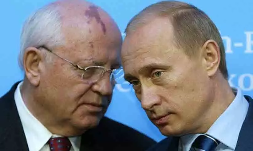 Mikhail Gorbachev,Vladimir Putin