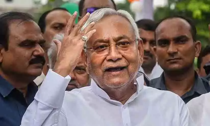 Nitish Kumar will soon be behind bars like Lalu Yadav