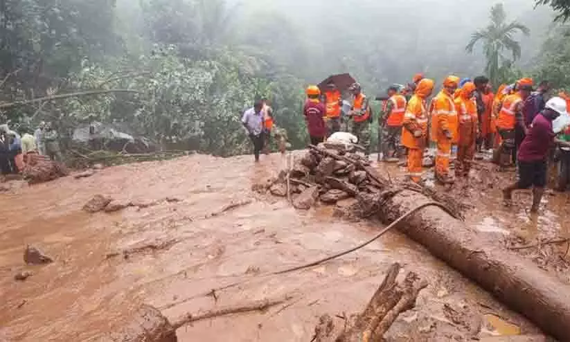 Landslide victims in kannur