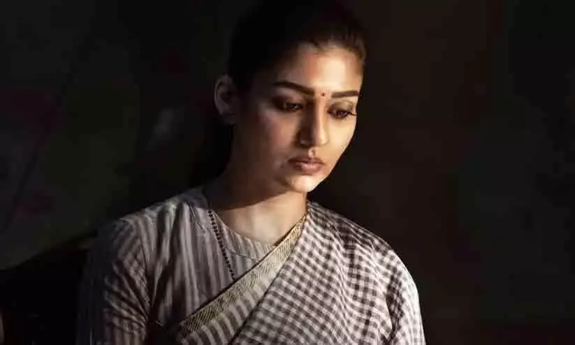 Nayanthara  As a Sathyapriya Jaidev In  Chiranjeevis  GodFather,  first look Poster Viral