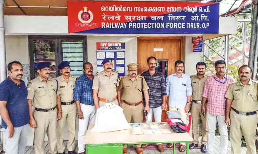 Drugs worth Rs 30 lakh seized at Tirur railway station