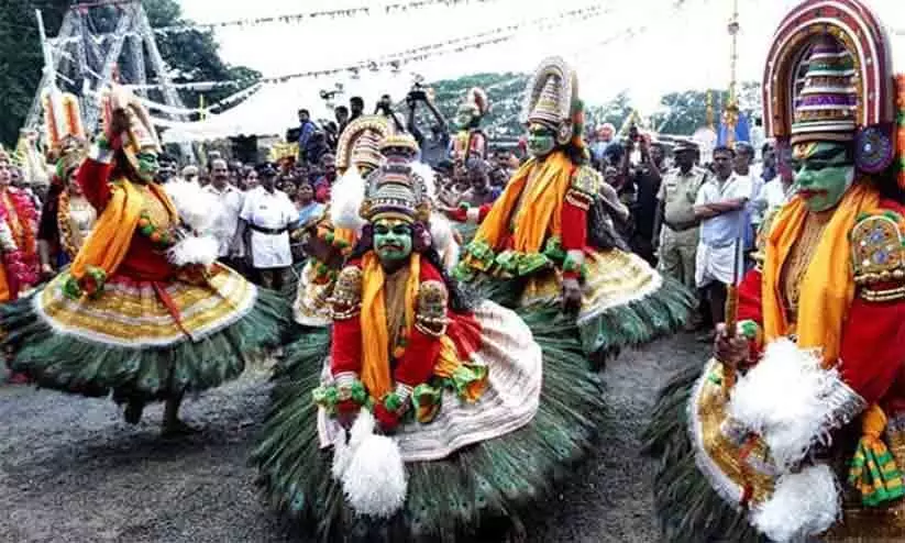 closing procession of the Onam week