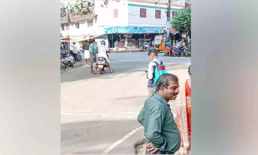 നന്മണ്ട 13 ജങ്ഷനിൽ അപകടം തുടർക്കഥ; പരിഹാരം തേടി യാത്രക്കാർ