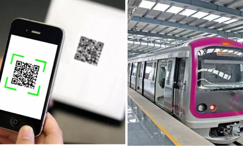 QR code tickets on Namma Metro from October
