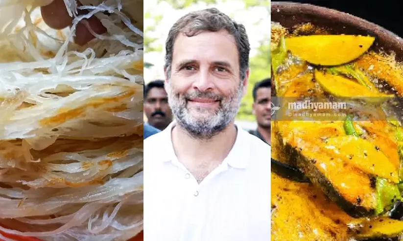 rahul gandhi food