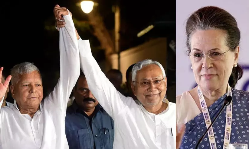 Opposition unity,  Nitish Kumar, Sonia Gandhi