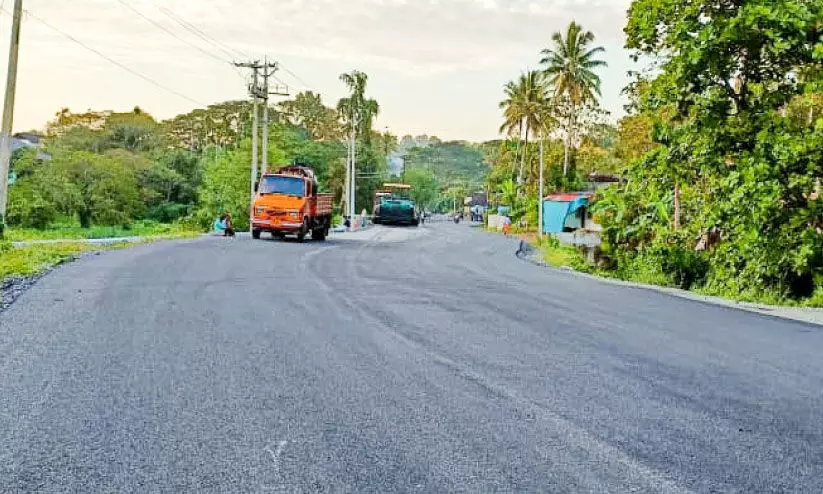 പട്ടിത്താനം ബൈപാസ് ടാറിങ് പൂർത്തിയായി; നവംബർ ഒന്നിന് തുറന്നുകൊടുക്കും