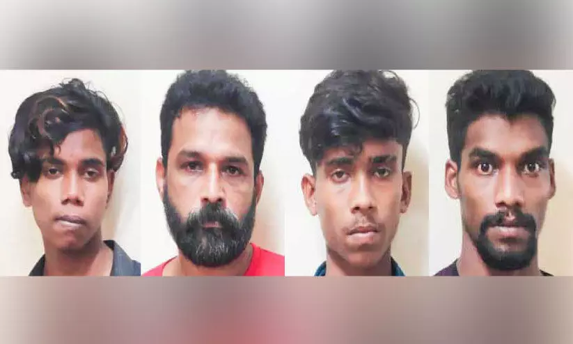 ഇരുചക്ര വാഹനമോഷണം:നാലുപേർ അറസ്റ്റിൽ