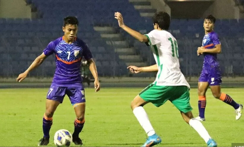 Qualifying round for the U-17 Asian Cup;  India lost to Saudi Arabia U-17 Asian Cup qualification round;  Saudi Arabia beat India