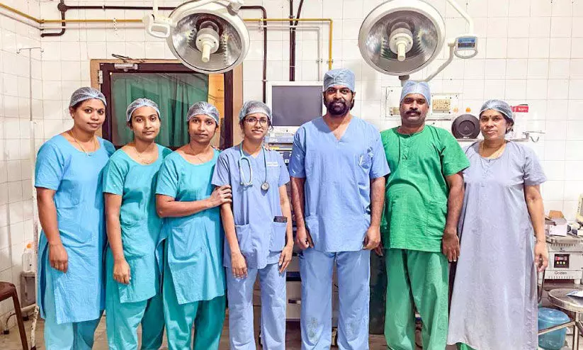 Nedumkandam Taluk Hospital successfully performed cancer surgery