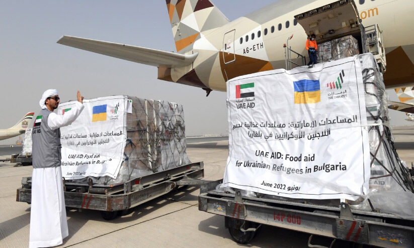 UAE helps Ukraine with $ 10 million |  The UAE will provide $ 10 million in aid to Ukraine