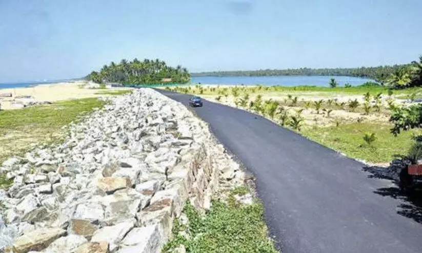 coastal road construction