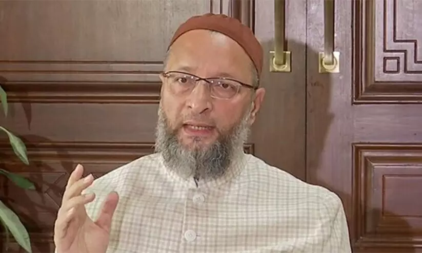 when will AIMIM get hijab-clad chief, bjp agaist owaisi