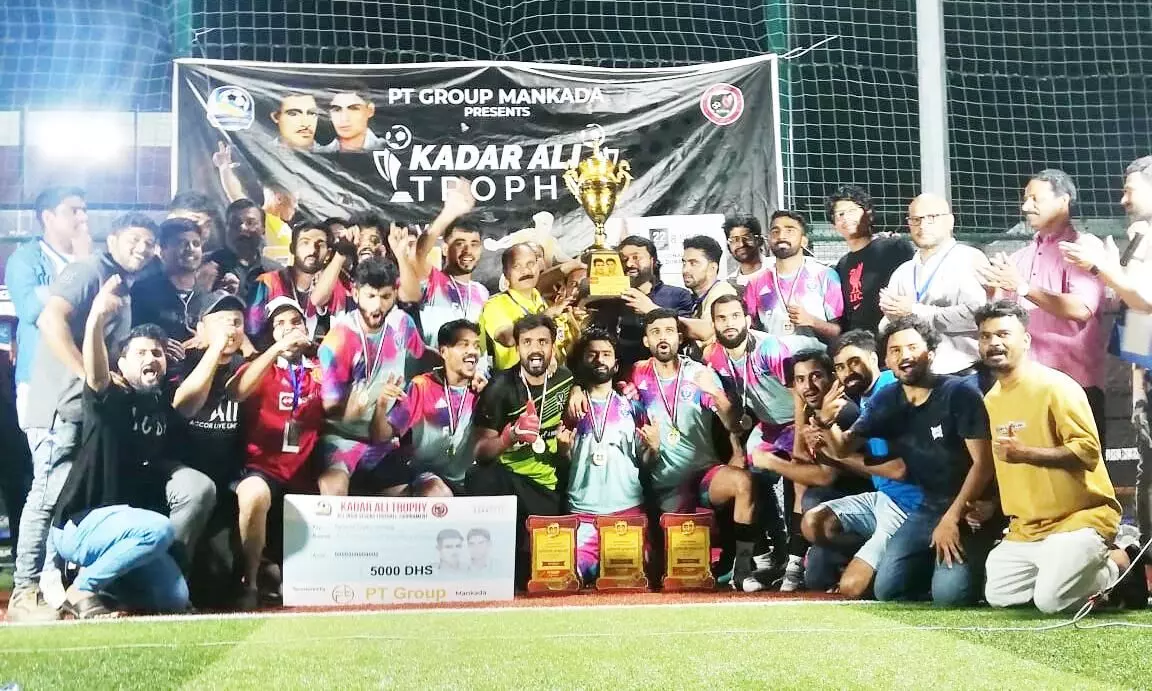 Kadar Ali Football; Falcon Shooters Sharjah Winners