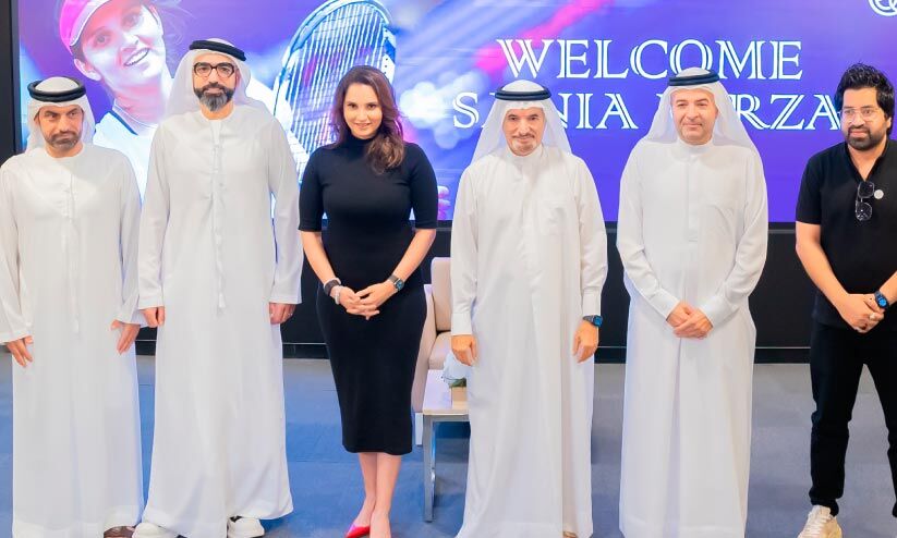 Sania Mirza visited the Dubai Sports Council Sania Mirza visited the Dubai Sports Council