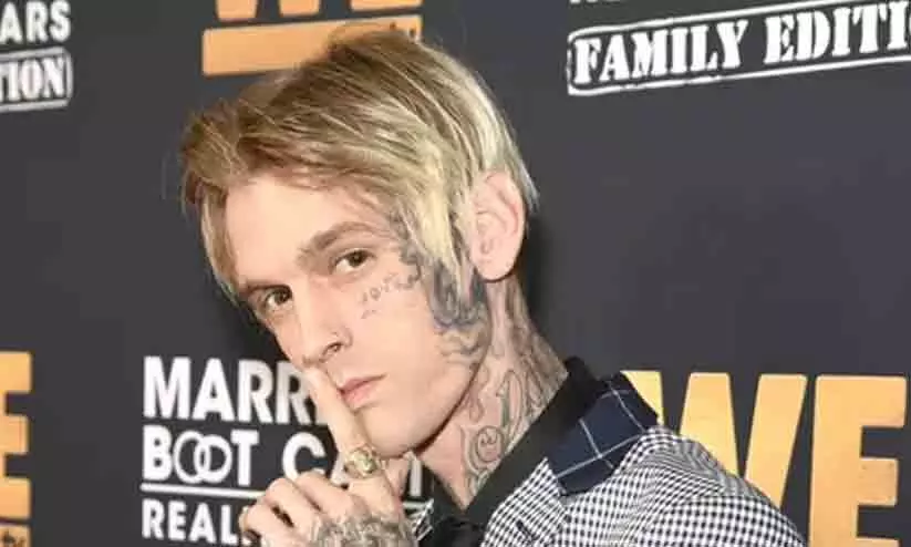 Singer Aaron Carter