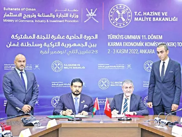Oman and Turkey to boost trade