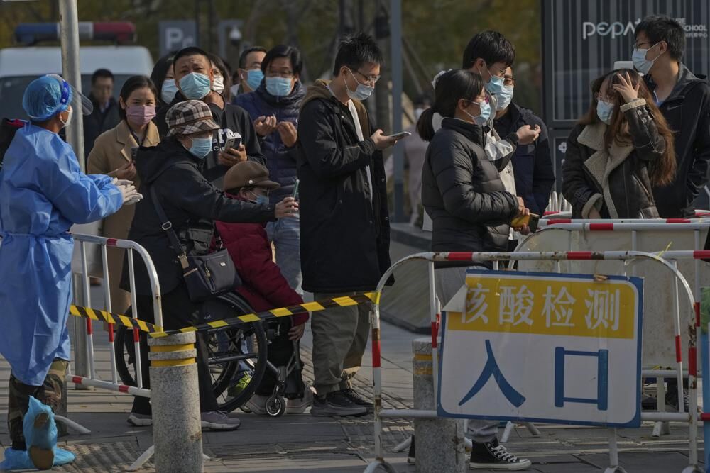 Protest against Covid restrictions;  Seven people arrested in China Residents clash with Chinese authorities over COVID rules