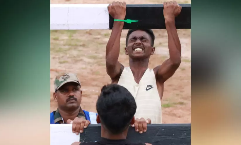 ദക്ഷിണ കേരള അഗ്നിപഥ് റിക്രൂട്ട്മെന്‍റ് റാലിക്ക് തുടക്കം