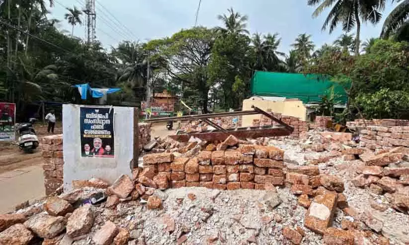 പ്രവൃത്തി ഉദ്‌ഘാടനം കഴിഞ്ഞ്​ അഞ്ചുമാസം​; പുതിയപാലം പണി തുടങ്ങിയില്ല