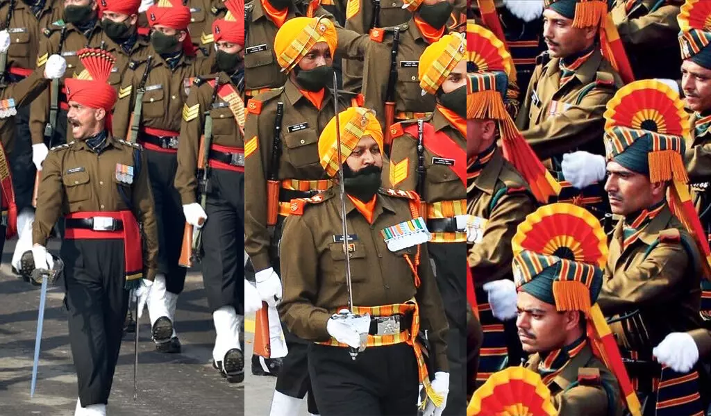 Jammu and Kashmir Rifles, Sikh Light Infantry, jat regiment