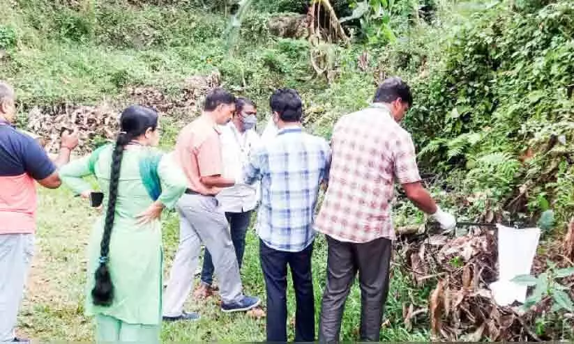 പേൻ ആക്രമണം: മെഡിക്കൽ സംഘം പൊന്നാമല സന്ദർശിച്ചു