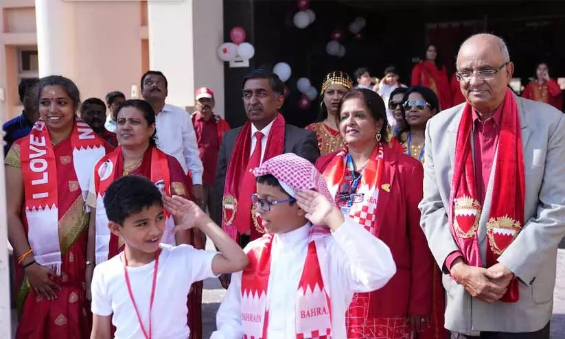 ഇ​ന്ത്യ​ൻ സ്‌​കൂ​ൾ റി​ഫ കാ​മ്പ​സ് ദേ​ശീ​യ​ദി​നം ആ​ഘോ​ഷി​ച്ചു