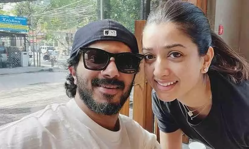 In Wedding Aniversary Dulquer Salmaan Pens Heart Touching  Note About Wife Amal Sufiya